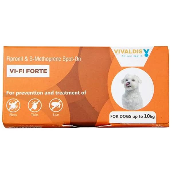 Vivaldis Vi - Fi Forte Tick and Flea Control Spot On for Dogs - dspetstore.com