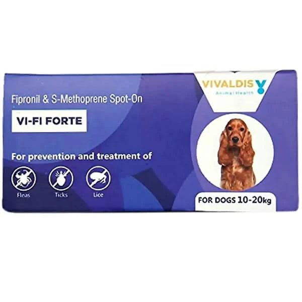 Vivaldis Vi - Fi Forte Tick and Flea Control Spot On for Dogs - dspetstore.com