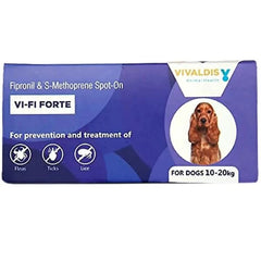 Vivaldis Vi - Fi Forte Tick and Flea Control Spot On for Dogs - dspetstore.com