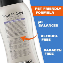 Wahl Four in One Lavender Chamomile Shampoo for Dogs - dspetstore.com