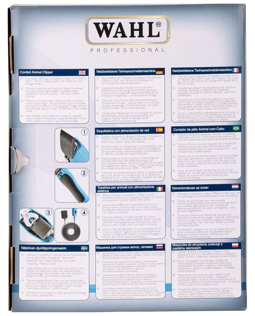 Wahl KM10 Professional Corded Clipper - dspetstore.com