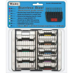 Wahl Professional Animal Stainless Steel Attachment Guide Comb Kit - dspetstore.com