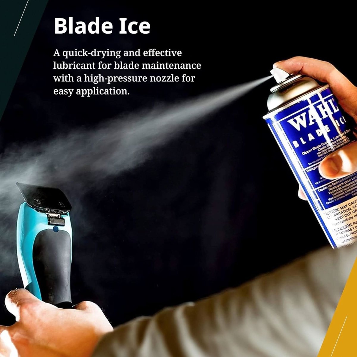 Wahl Professional Blade Ice Spray Blade Coolant Cleaner Lubricant Instant Cooling 414ml - dspetstore.com