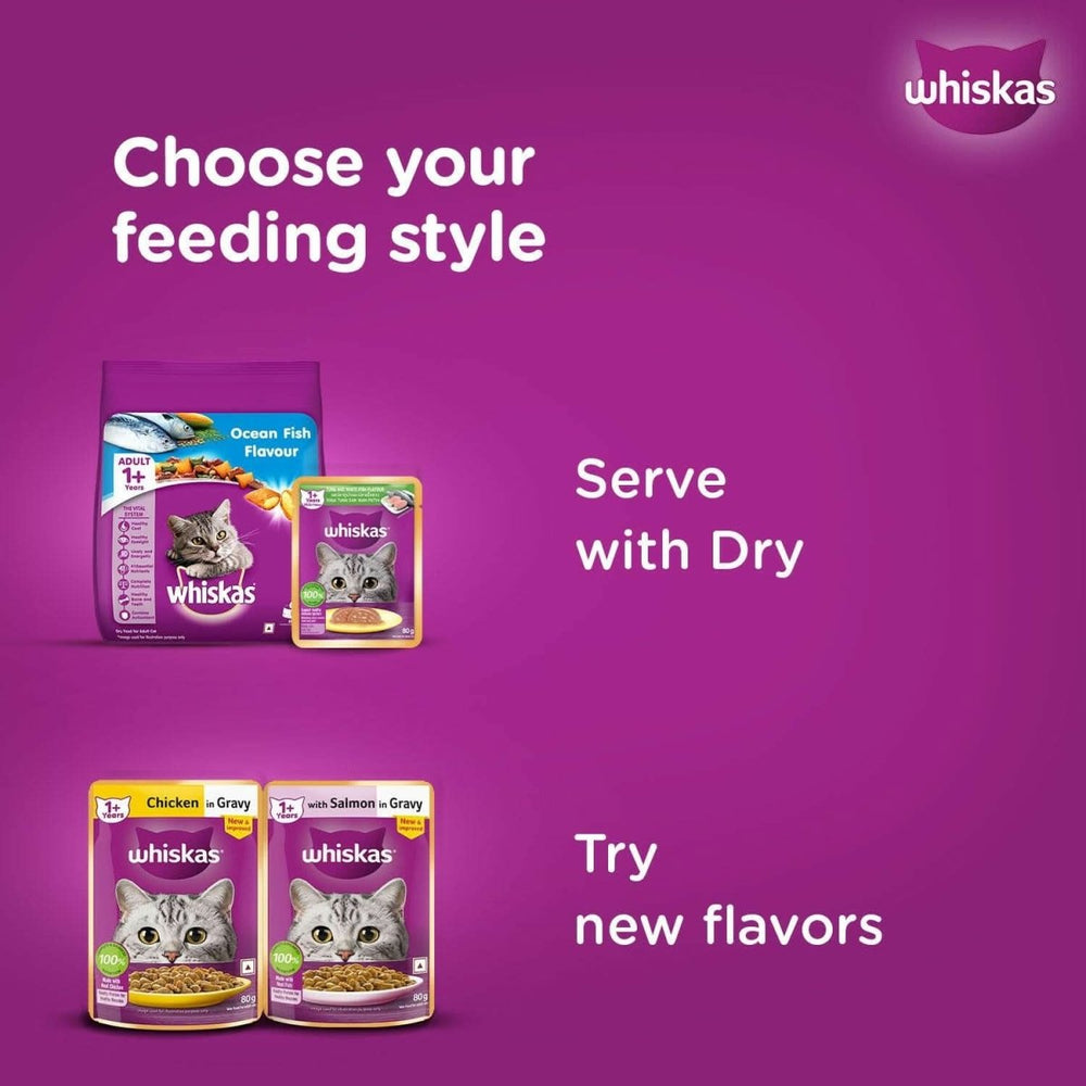 Whiskas Tuna & White Fish Cat Wet Food - dspetstore.com