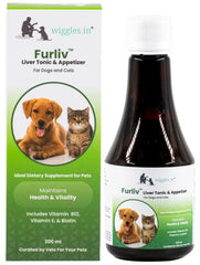 Wiggles Furliv Liver Support Tonic for Pets – 200 ml - dspetstore.com