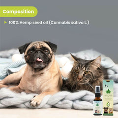 Wiggles Hemp Seed Oil for Dogs & Cats 30ML – Natural Pet Supplement - dspetstore.com