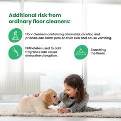 Wiggles Sterlo Floor Cleaner – Tulsi, Neem & Chamomile – 5L - dspetstore.com