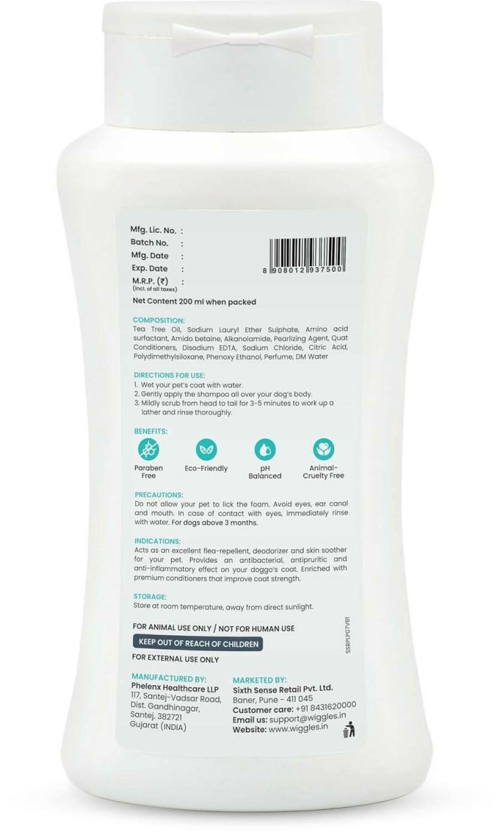 Wiggles Vetglow Dog Shampoo – 200ml - dspetstore.com