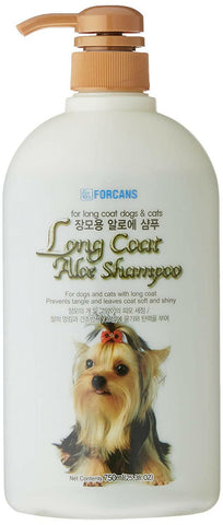 Forbis Long Coat Aloe Dog Shampoo, 750 ml.