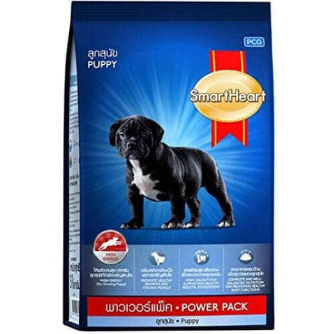 Smart Heart Power Pack Puppy Dry Dog Food.