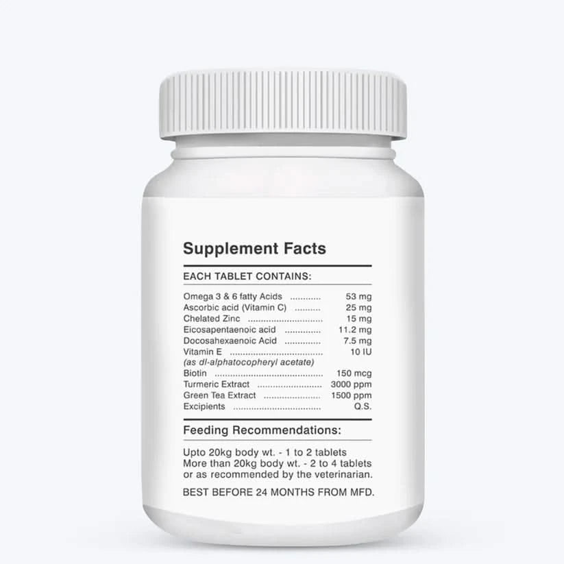 Drools Absolute Skin & Coat Supplement for Dogs - dspetstore.com