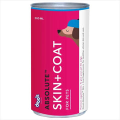 Drools Absolute Skin & Coat Syrup Supplement for Dogs - 300ml - dspetstore.com