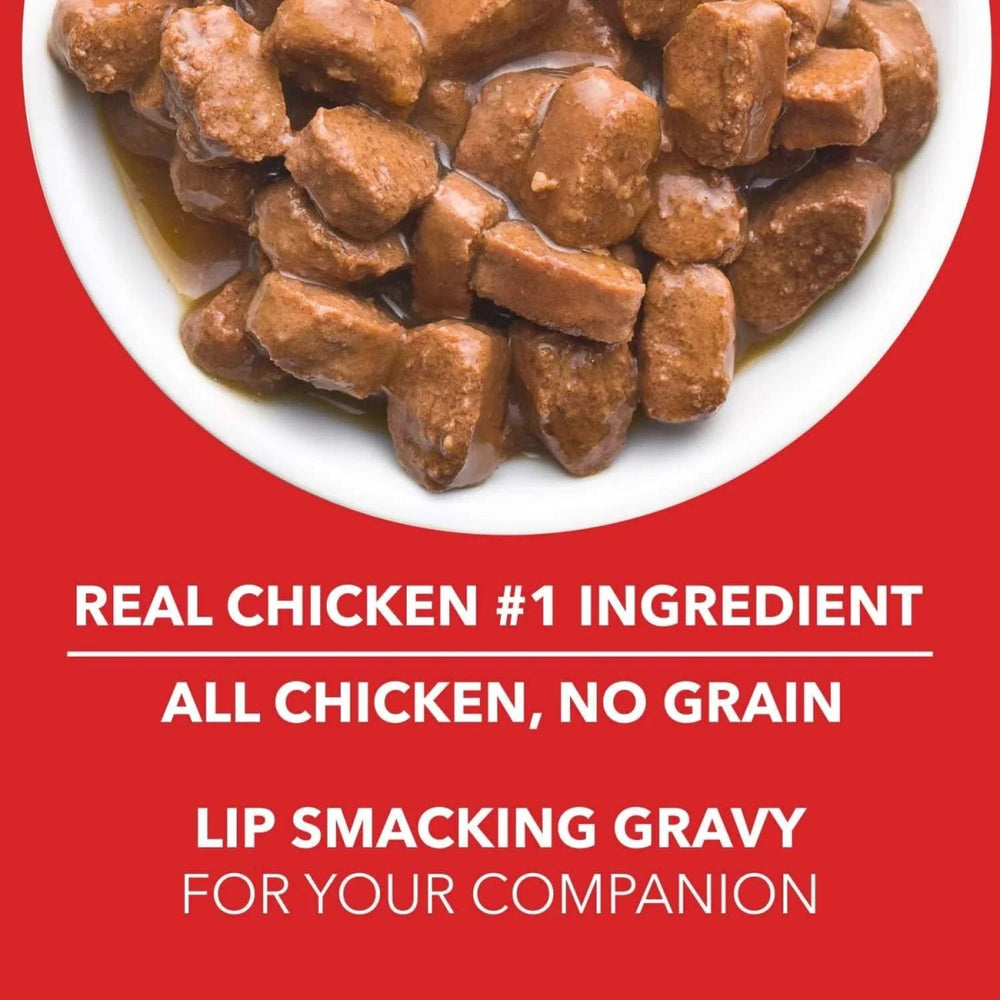Drools Adult Dog Wet Food Real Chicken and Chicken Liver Chunks in Gravy - dspetstore.com