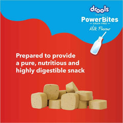 Drools Power Bites Milk Flavour Dog Treats 135 g - dspetstore.com