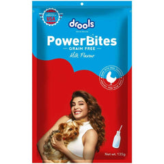 Drools Power Bites Milk Flavour Dog Treats 135 g - dspetstore.com