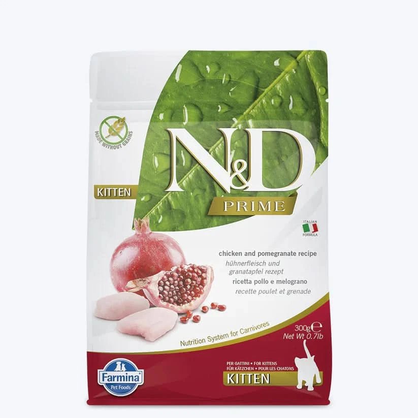 Farmina N&D Dry Cat Food Kitten – Chicken & Pomegranate - dspetstore.com