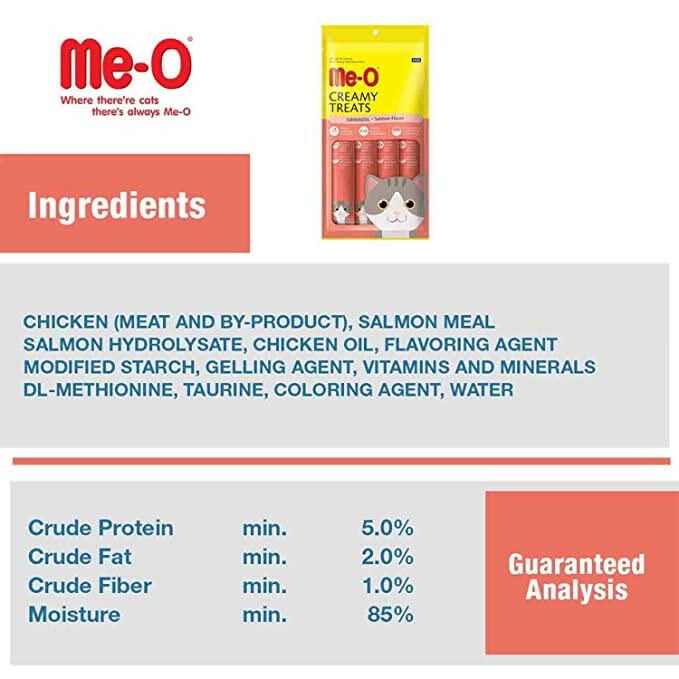 Meo Creamy Treats Salmon Flavor - dspetstore.com