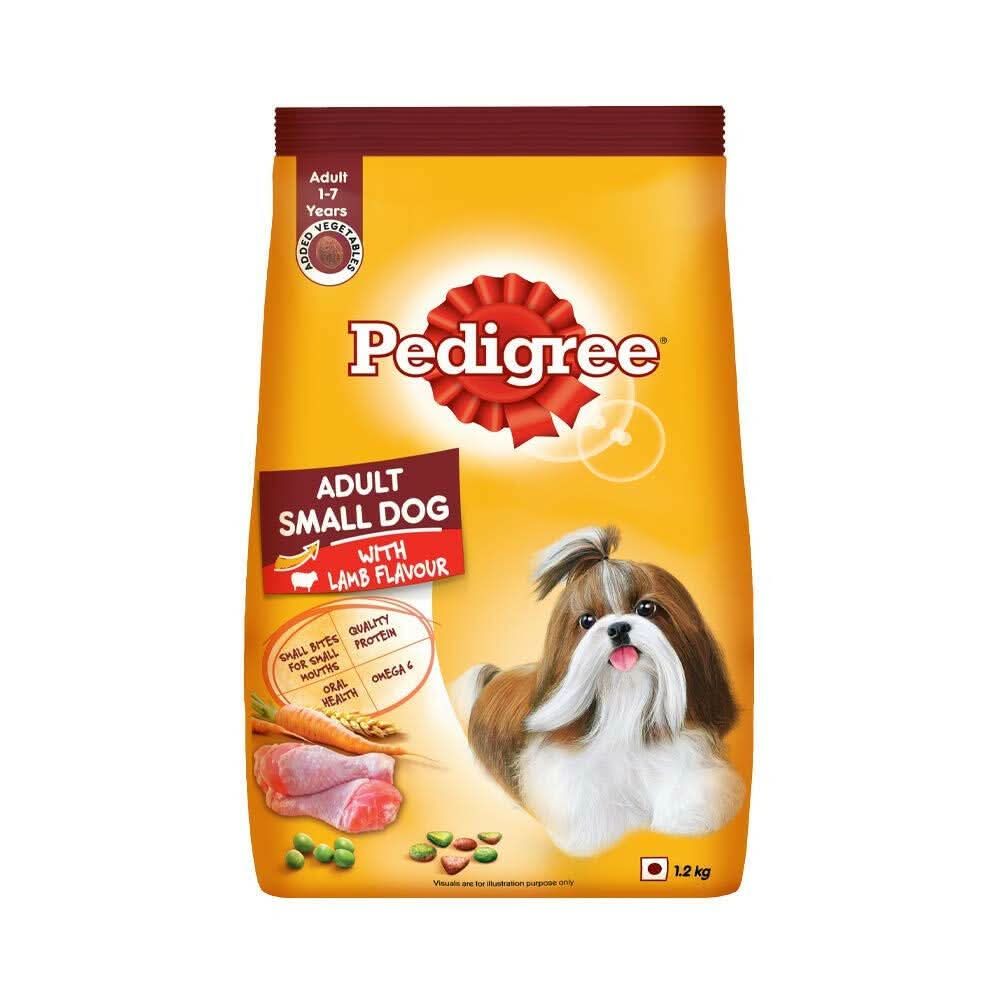 Pedigree Adult Small Dog Lamb Flavour - dspetstore.com