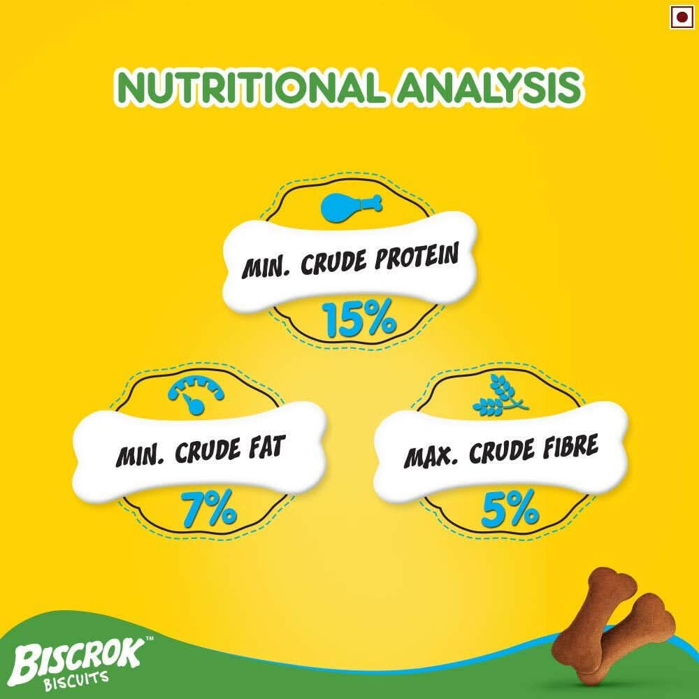 Pedigree Biscrok Dog Biscuit, Chicken Flavour - dspetstore.com