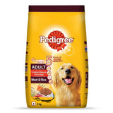 Pedigree Meat & Rice Adult Dog Dry Food - dspetstore.com