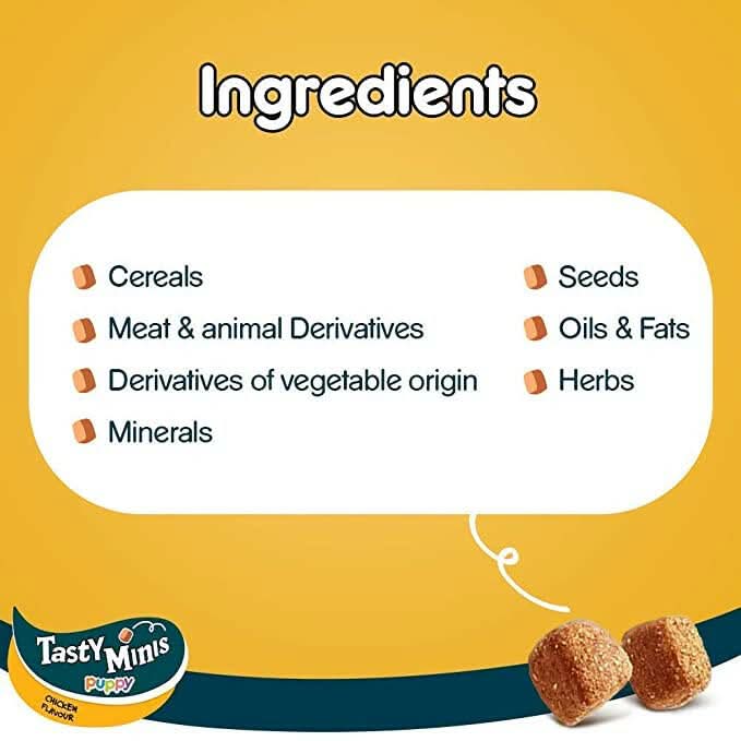 Pedigree Tasty Minis Cubes Puppy Dog Treats – Chicken - dspetstore.com