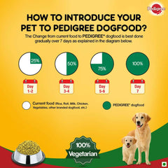 Pedigree Vegetarian Dry Food For Adult Dogs & Puppy - dspetstore.com