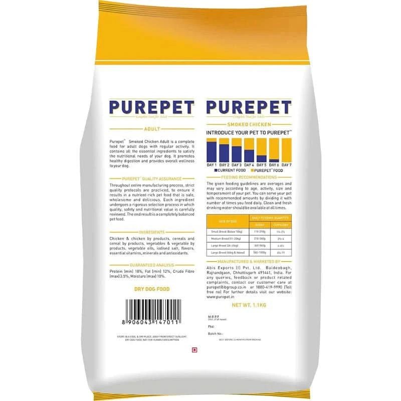 Purepet Dry Dog Food – Smoked Chicken - dspetstore.com