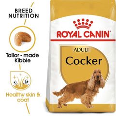 Royal Canin Cocker Spaniel Adult Dry Dog Food - 3kg - dspetstore.com