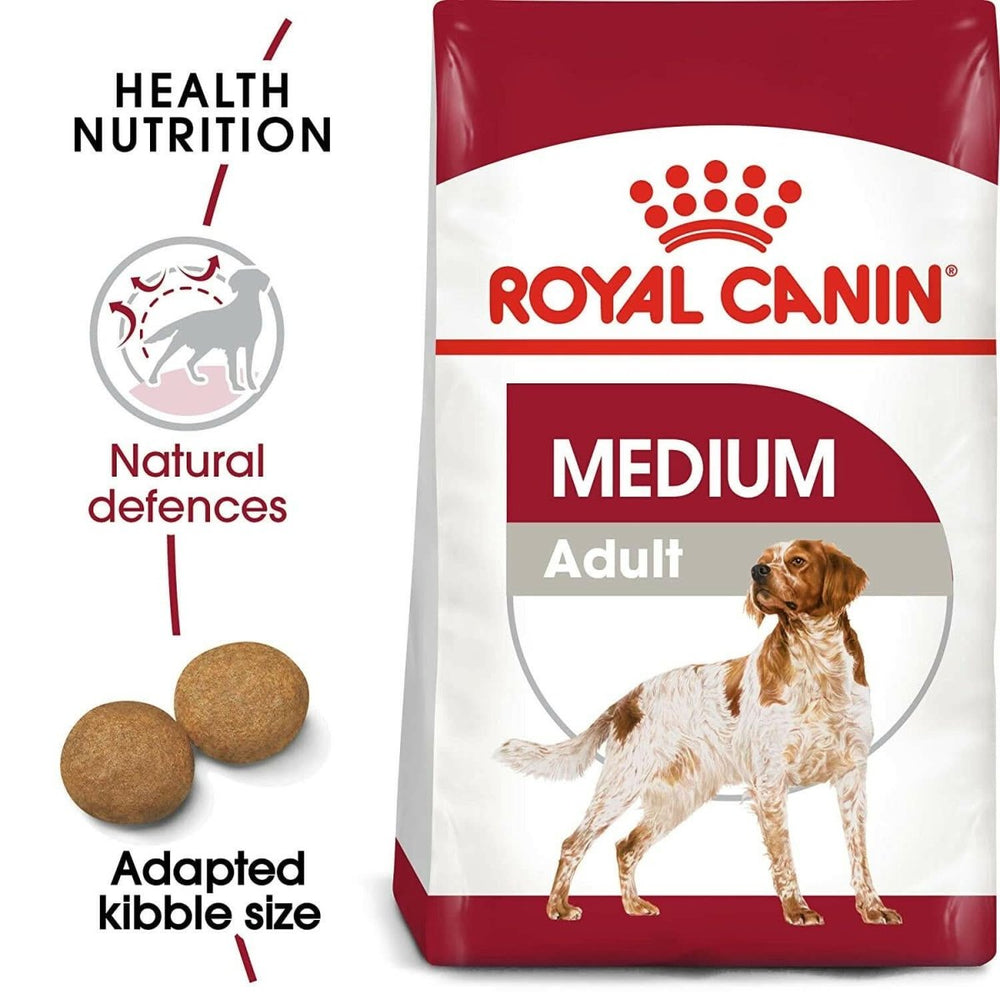 Royal Canin Medium Adult Dry Dog Food - dspetstore.com