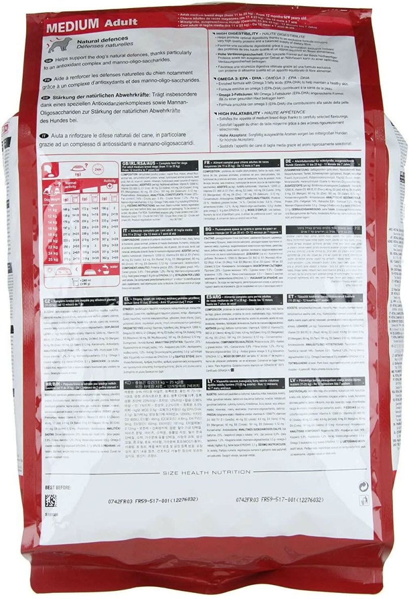 Royal Canin Medium Adult Dry Dog Food - dspetstore.com