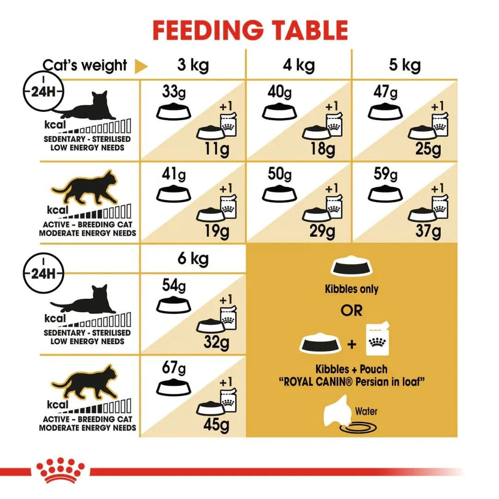 Royal Canin Persian Adult Dry Cat Food - dspetstore.com