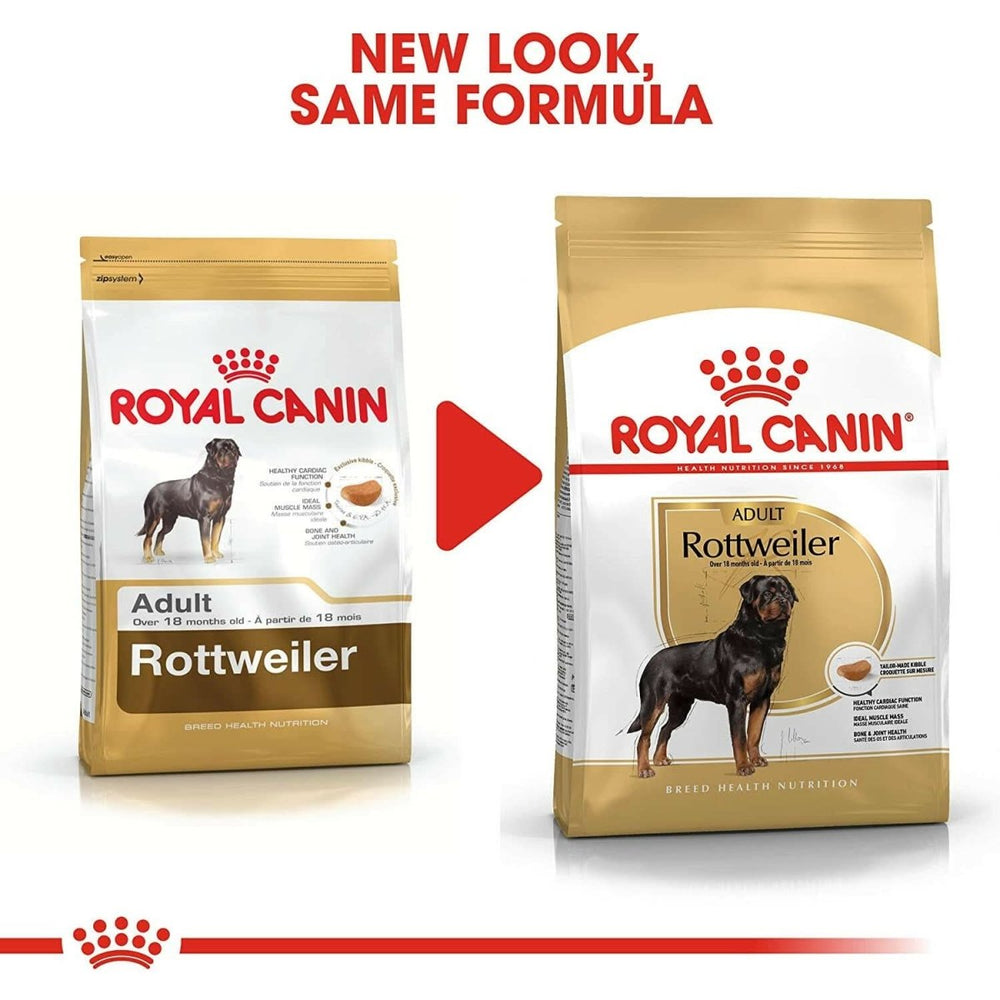 Royal Canin Rottweiler Adult Dry Dog Food - dspetstore.com