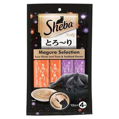 Sheba Cat Treats Melty Tuna and Tuna & Prawn Maguro Selection - dspetstore.com