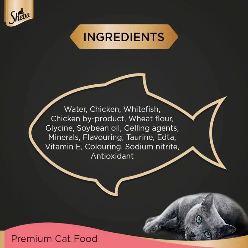 Sheba Wet Cat Food Chicken Loaf Kitten (2 - 12 Months) - dspetstore.com