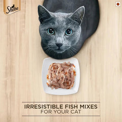 Sheba Wet Cat Food Fish with Sasami - dspetstore.com