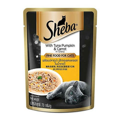 Sheba Wet Cat Food Tuna Pumpkin & Carrot In Gravy - dspetstore.com