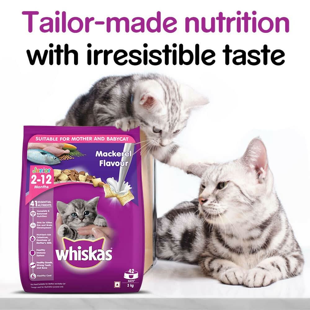 Whiskas Kitten Cat Food Mackerel - dspetstore.com
