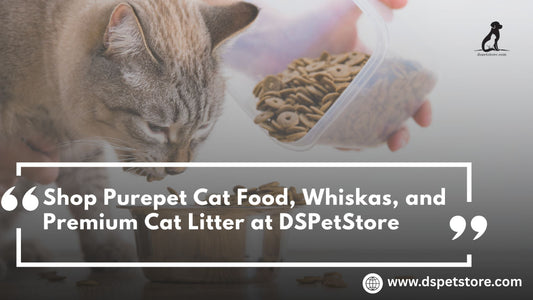 Shop Purepet Cat Food, Whiskas, and Premium Cat Litter at DSPetStore
