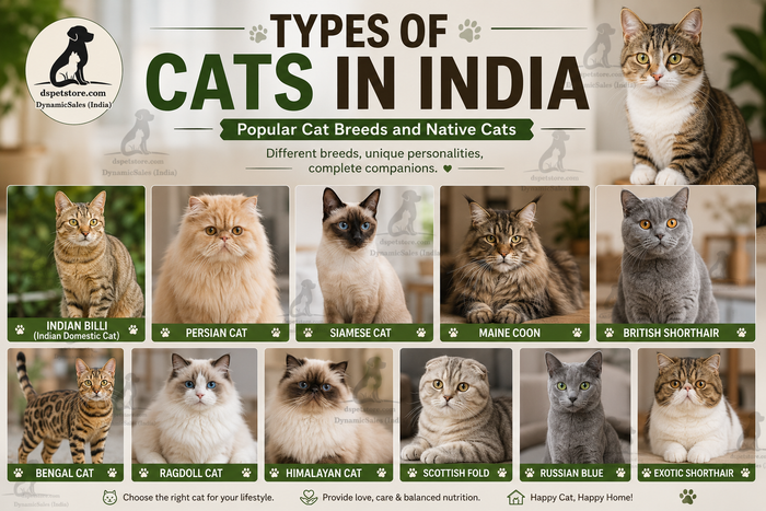 Popular Cat Breeds in India: Complete Guide
