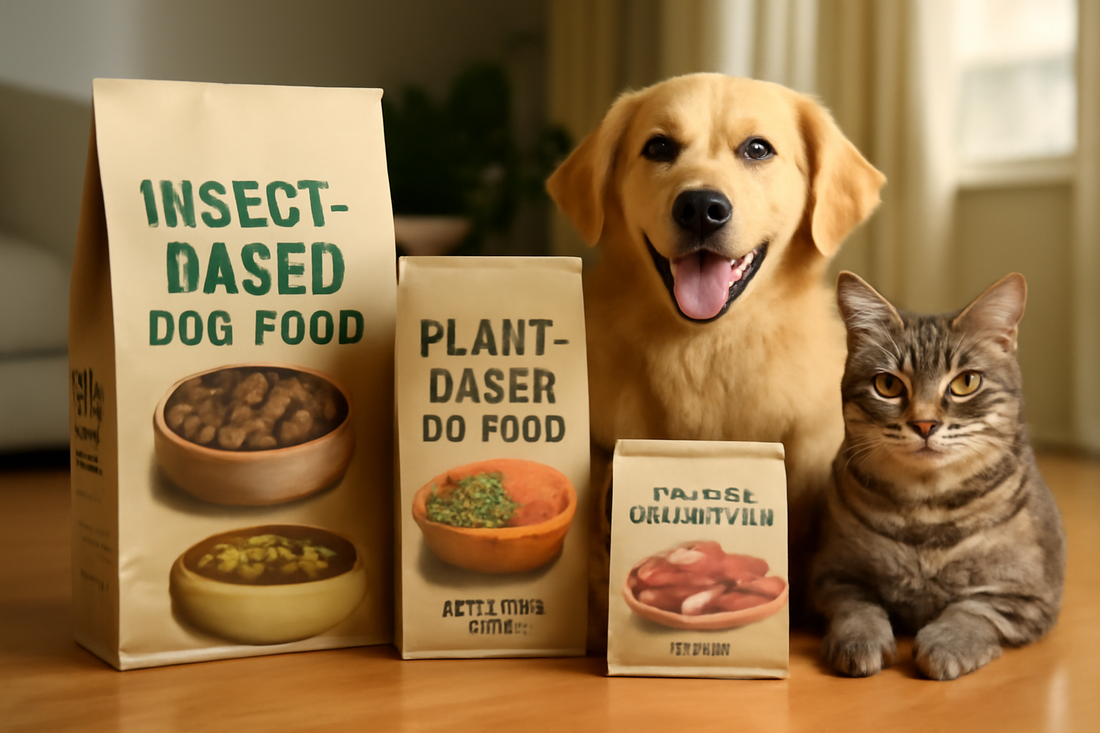 Sustainable and Alternative Protein Sources in Pet Food: Insect-Based, Plant-Based, and Human-Grade Meats