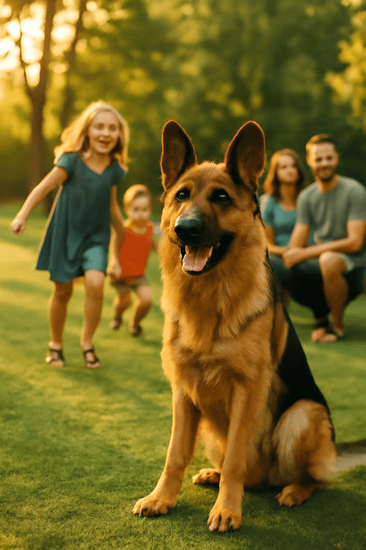 German Shepherd Dog: Loyal Protector or Family Companion? - dspetstore.com