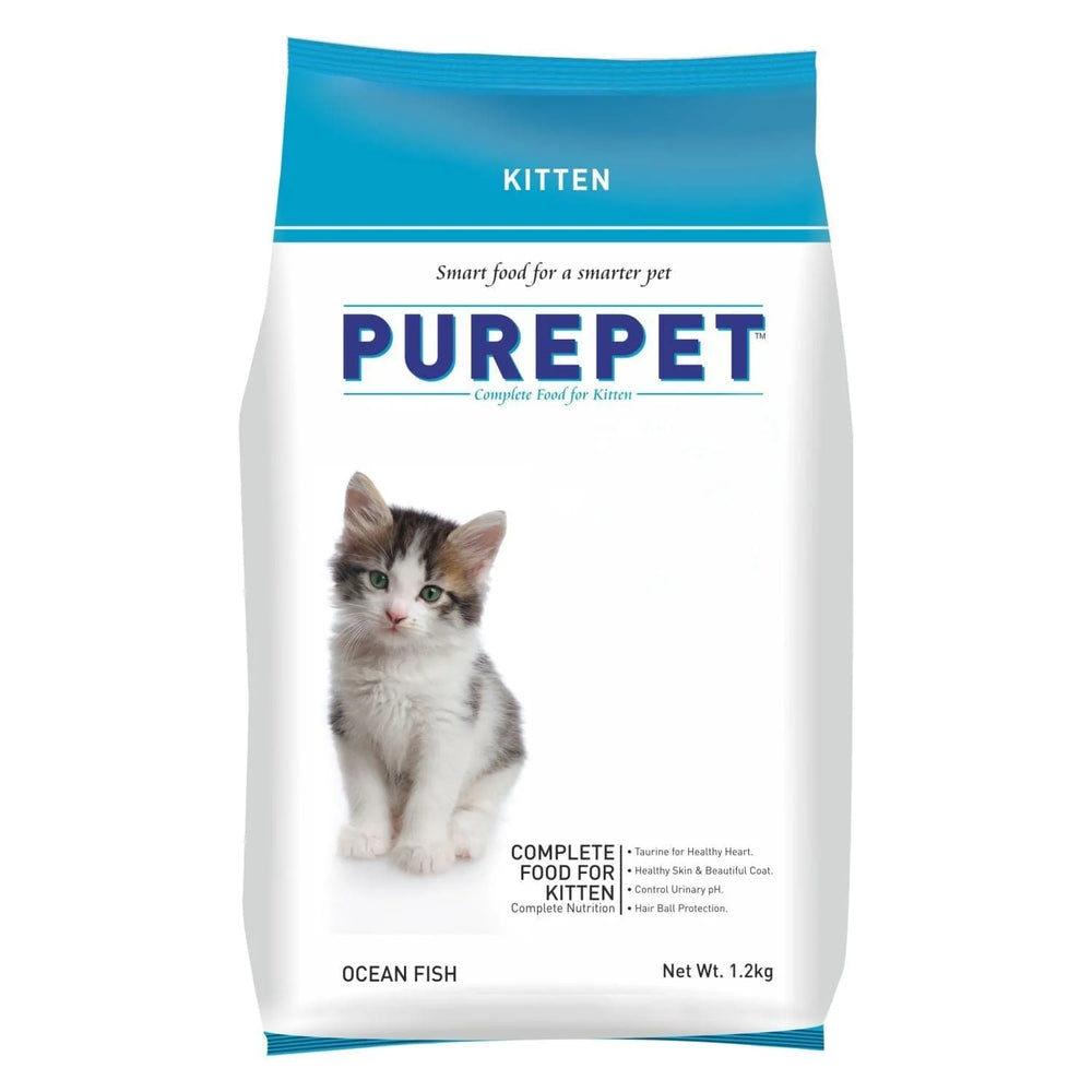 Purepet Ocean Fish Kitten Food – Dry.