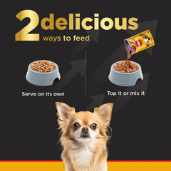Pedigree PRO Adult Small Breed Dog Food.