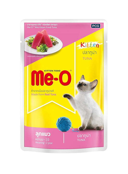 MeO Tuna in Jelly Kitten Wet Food.