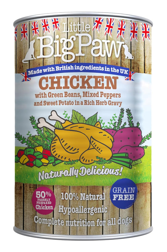 Pouch of Little BigPaw Chicken Wet Dog Food