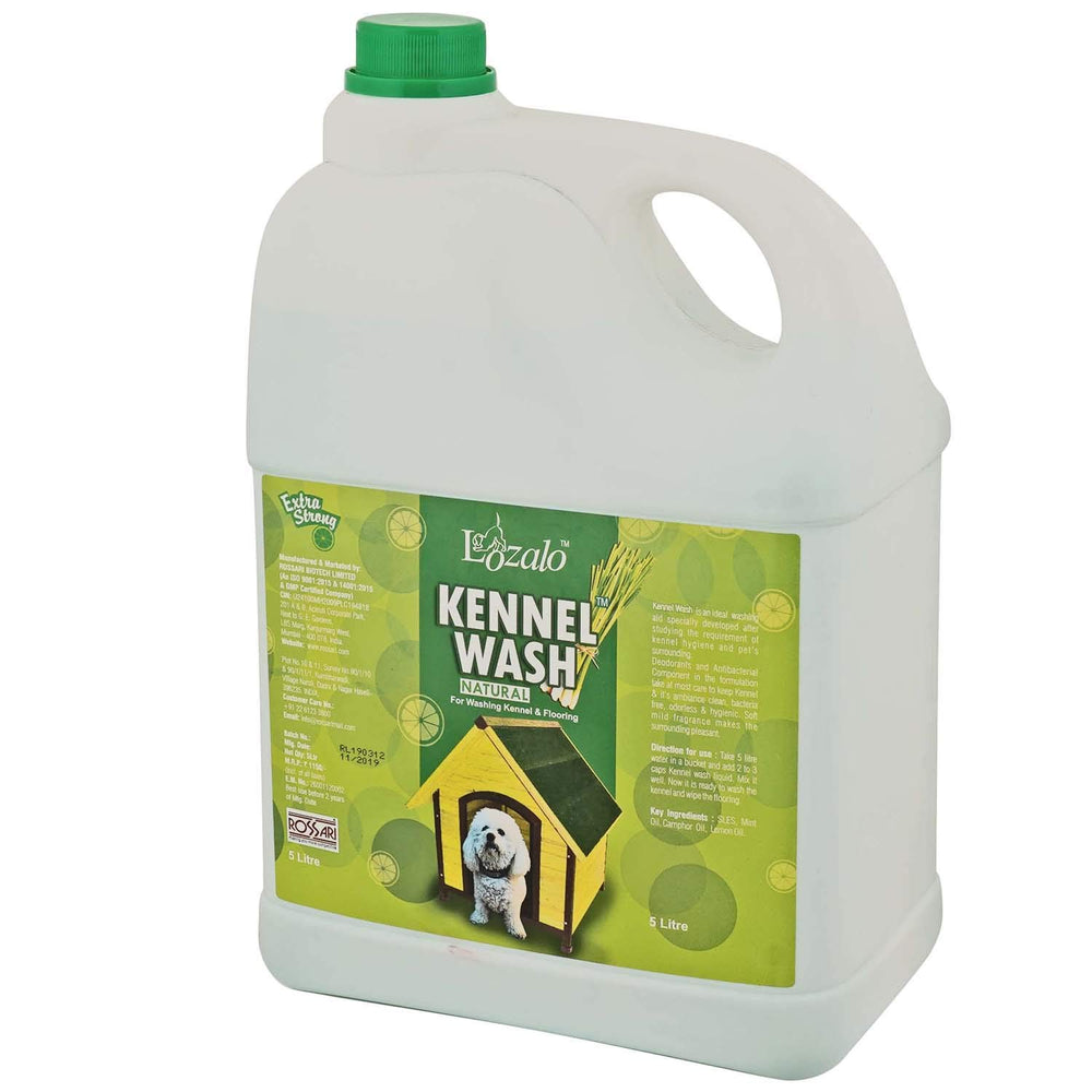 Lozalo Antibacterial Kennel Wash – Green, 5L.