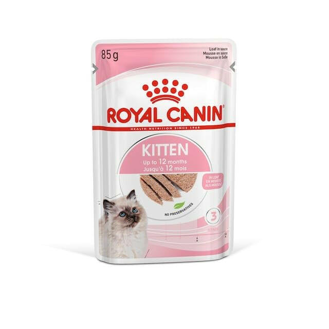 Royal Canin Kitten Instinctive Wet Food.