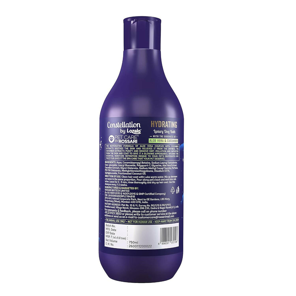 Lozalo Constellation Hydrating Shampoo for Dogs – 375ml.