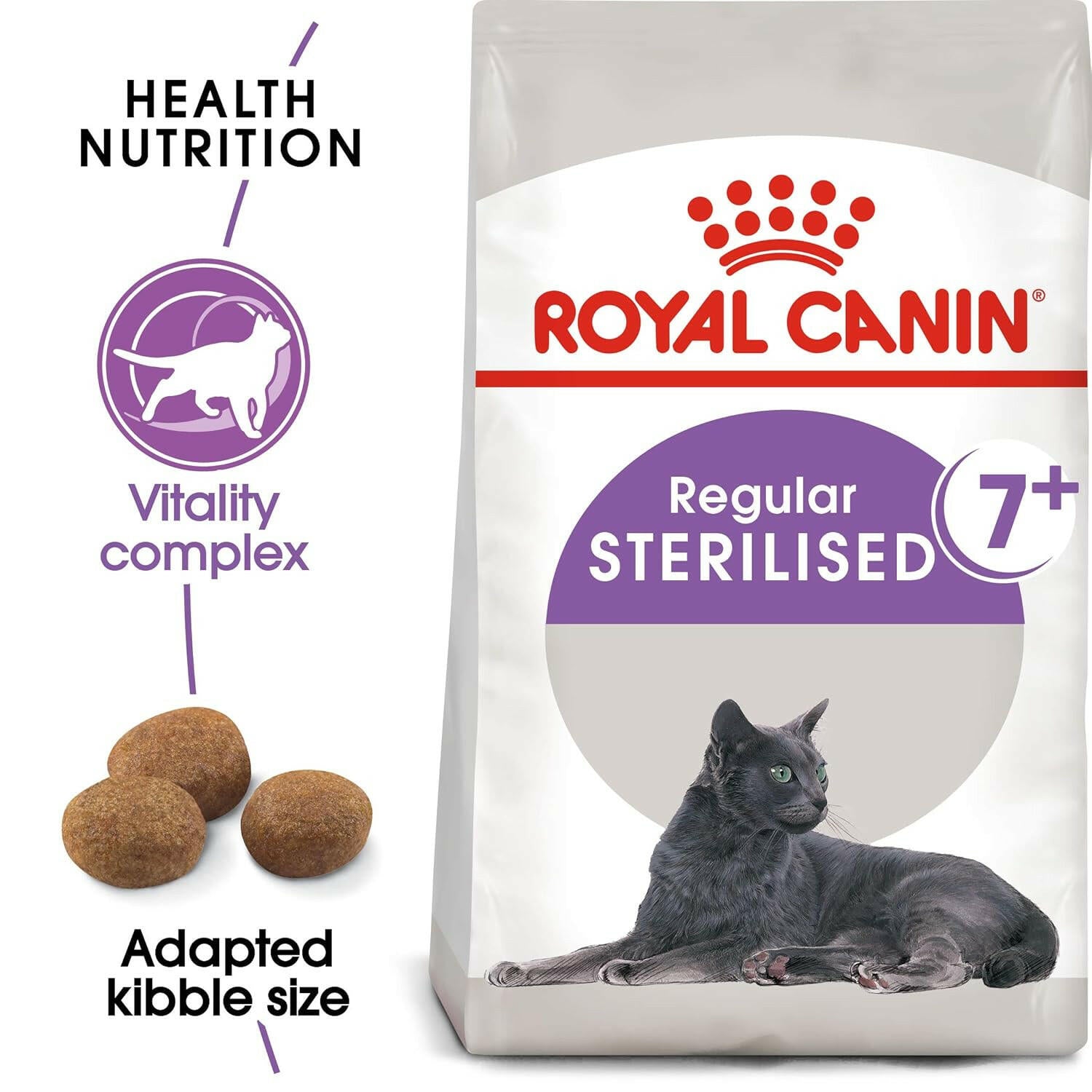 Royal Canin Sterlilised 7+ Cat Food, 1.5 kg.