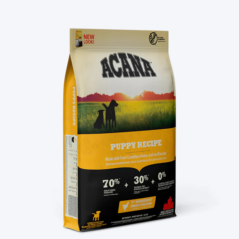 Acana Mini & Medium Breed Junior Dry Puppy Food.